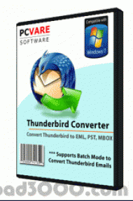 Thunderbird Mail to Outlook 2010 screenshot